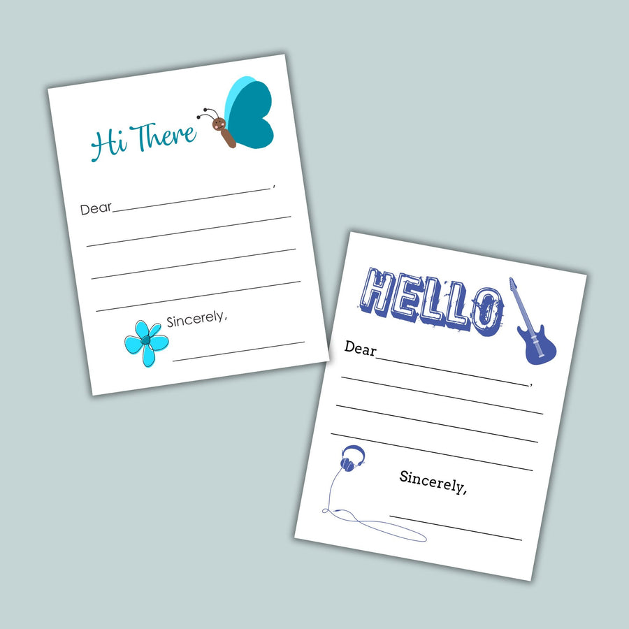 Kids: Lined Note Cards (not personalized) - The Note House