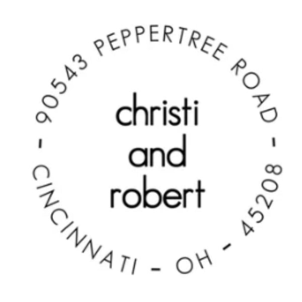 Christi - Self-Inking Stamper - The Note House