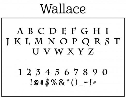 Wallace - Self-Inking Stamper Stamper The Note House