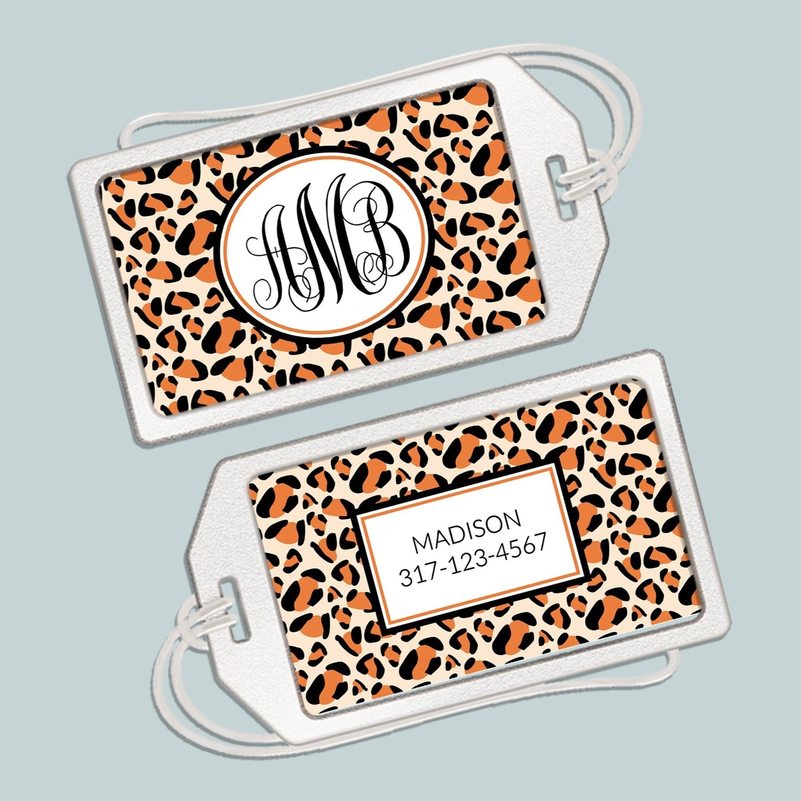 Animal luggage tags new arrivals