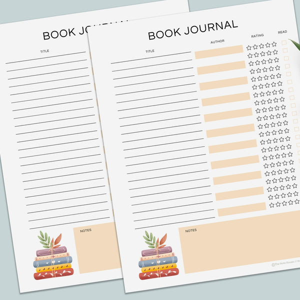 Read, Record, and Reflect: Mark Read Across America Day with a Printable Book Journal - The Note House