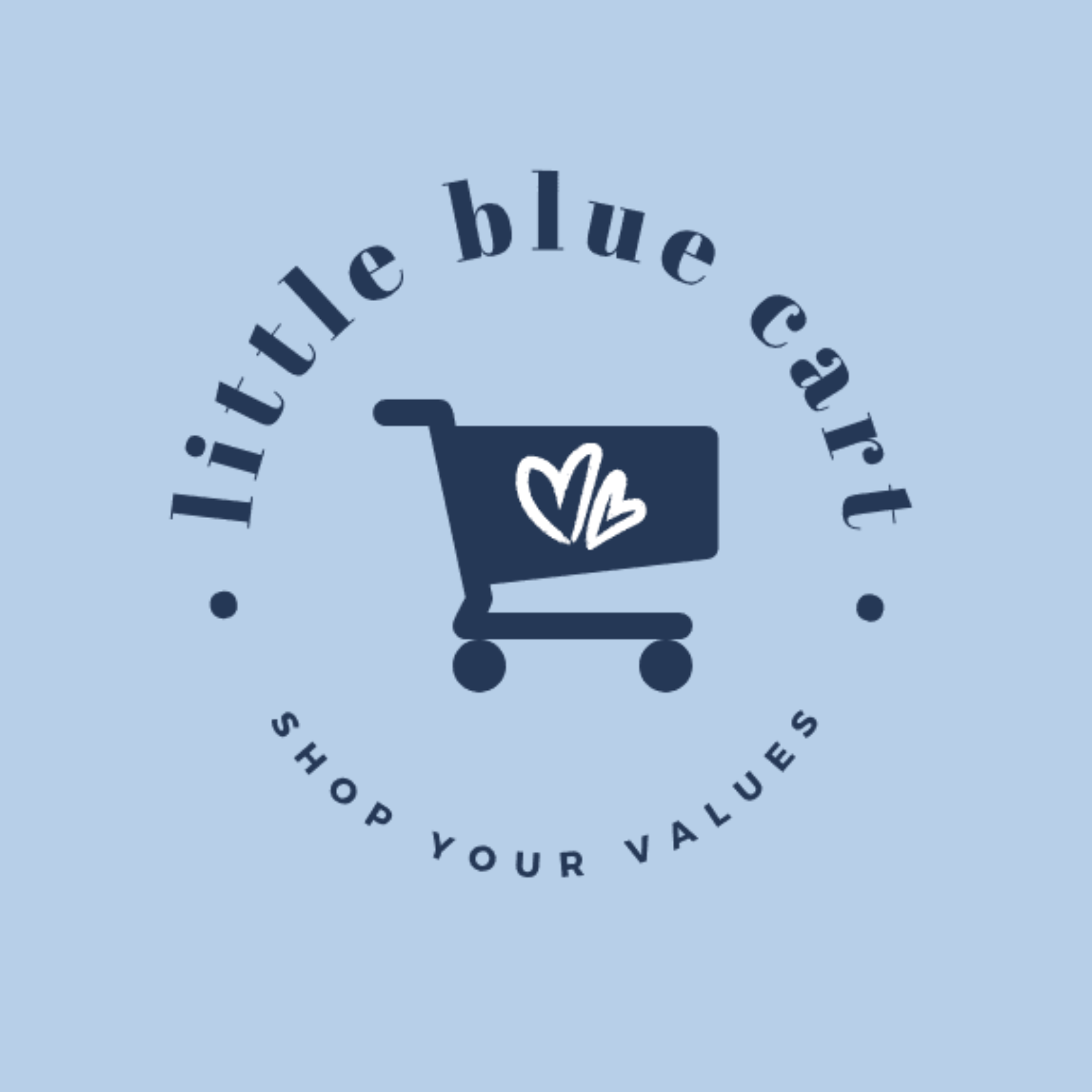 Red, White, and Little Blue Cart - The Note House