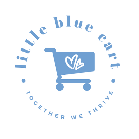 Red, White, and Little Blue Cart - The Note House