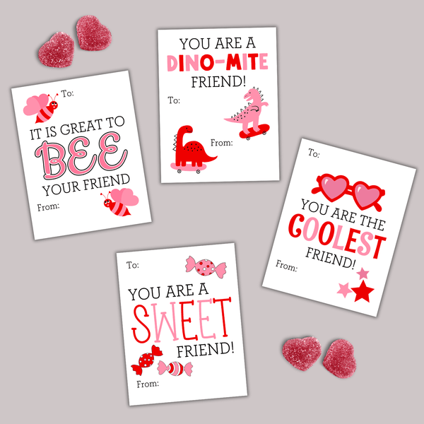 The Ultimate Guide to Print-From-Home Valentine Cards for Kids (+ Why Parents Love Them!) - The Note House