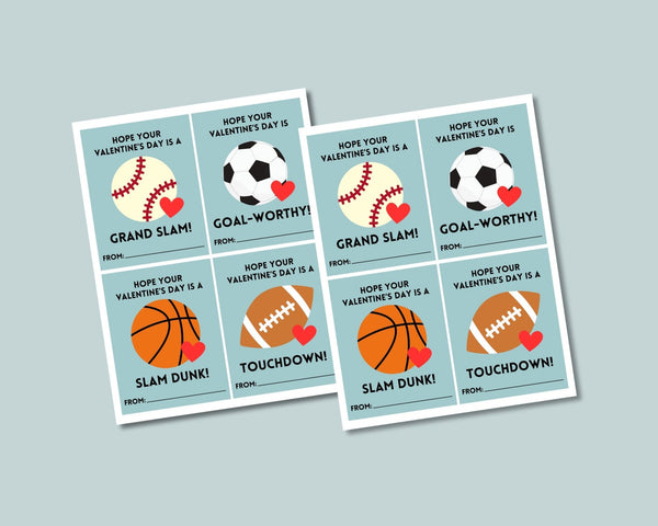 Valentine's Day Made Easy: Personalized Print from Home Valentines - The Note House