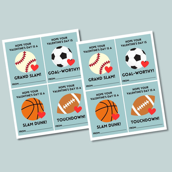 Valentine's Day Made Easy: Personalized Print from Home Valentines - The Note House