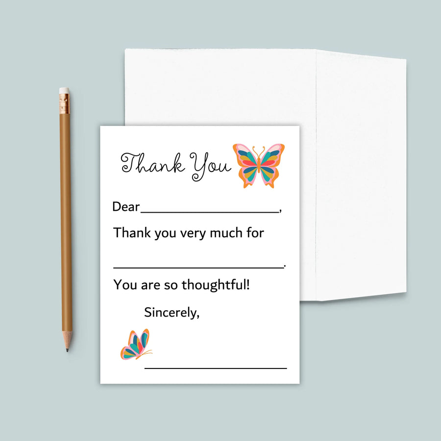Fill-in Thank You Notes - The Note House