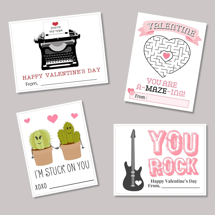 Print from Home Valentines