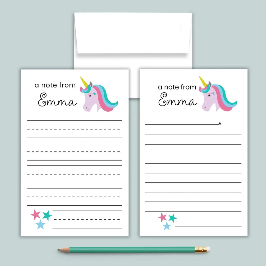 Lined Letter Templates - The Note House