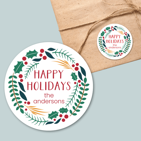 Gift Stickers and Tags: Holiday - The Note House