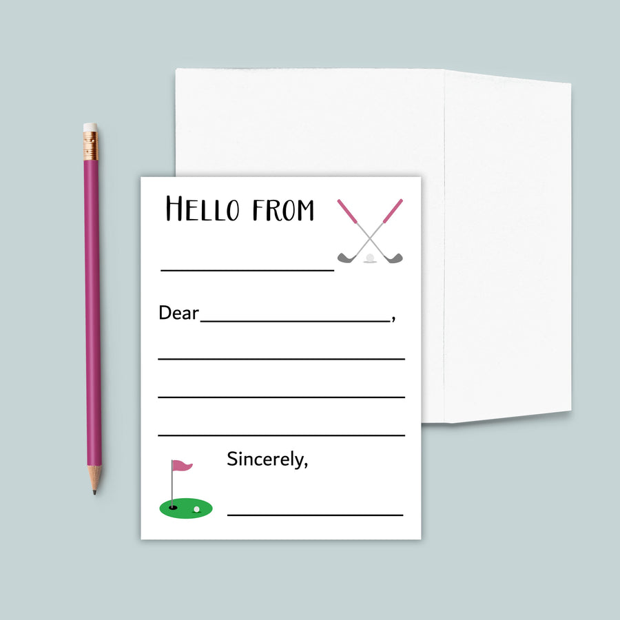 Fill-in Note Cards for Kids
