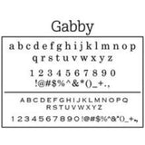 Gabby - Self-Inking Stamper - The Note House