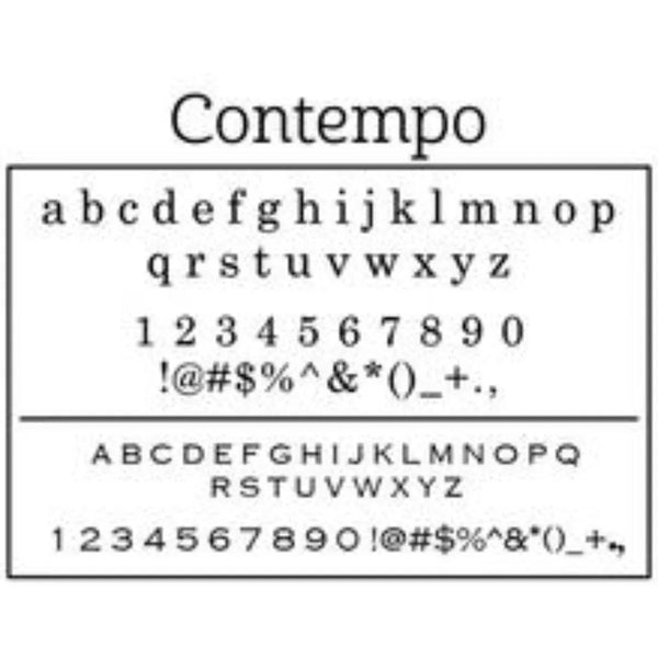 Contempo - Self-Inking Stamper - The Note House