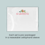 A white rectangular card with the text 