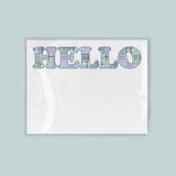 A white background with the word 