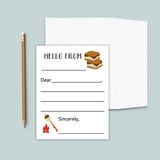 S'mores - Lined Note Cards - The Note House