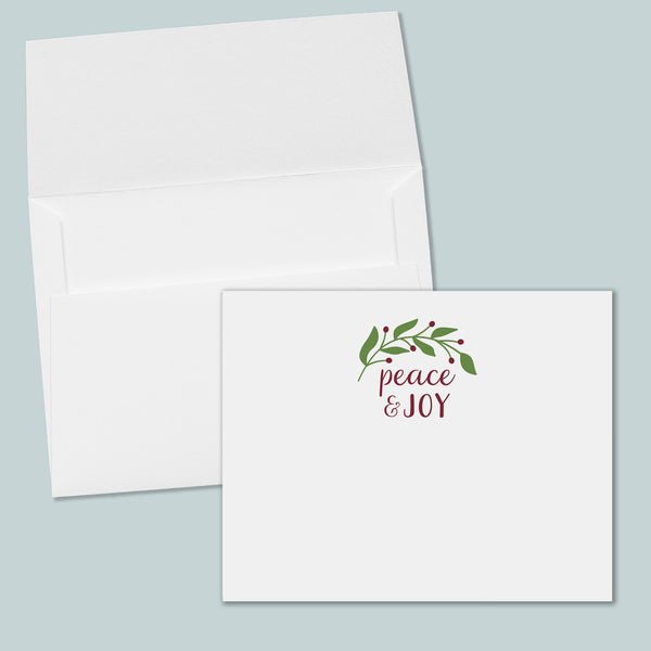 an open white envelope with a printed message on it, and the envelope is placed against a light blue background.