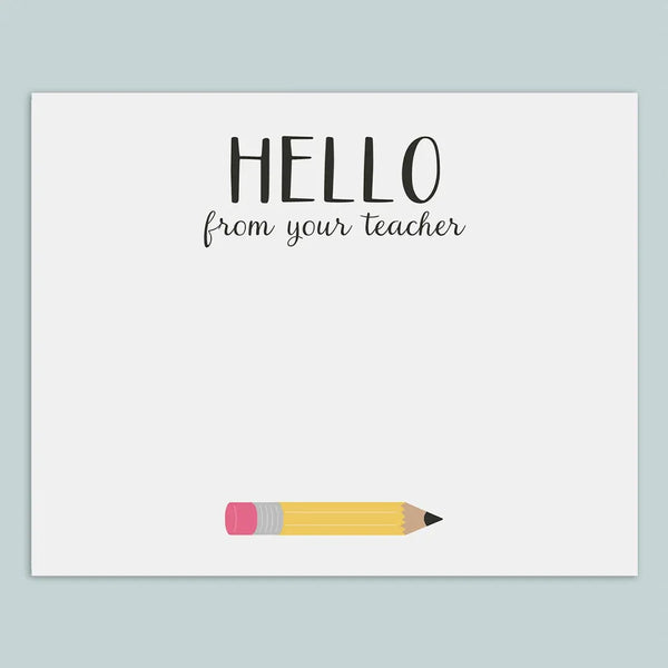Yellow Pencil - Note Cards - The Note House