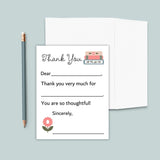 Books - Fill-in Thank You Notes - The Note House