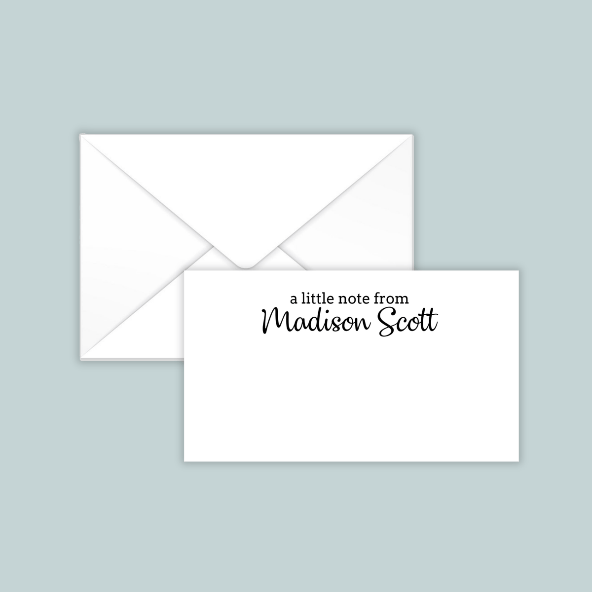 A Little Note - Personalized Gift Enclosure - The Note House