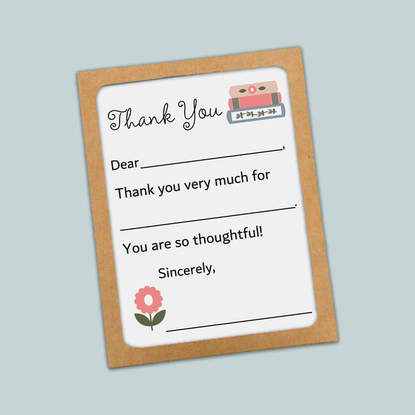 The image is a simple, handwritten note with a blank space for the recipient's name, expressing gratitude for something.