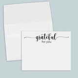 Grateful (Black) - Thank You - The Note House