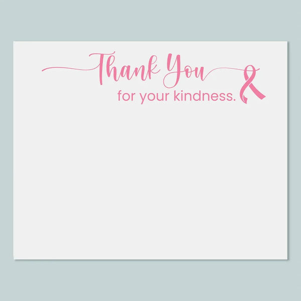 Pink Ribbon - Thank You - The Note House