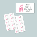Ballerina - Personalized Lined Letter Template - The Note House
