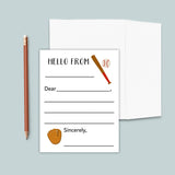 Baseball - Lined Note Cards - The Note House