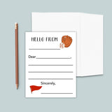 Baseball - Lined Note Cards - The Note House