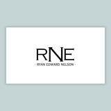 Block Monogram Centered - Personalized Gift Enclosure - The Note House