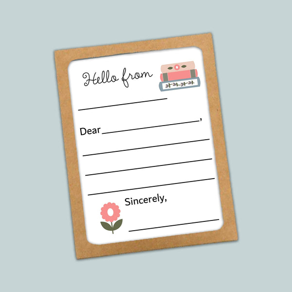 Books - Lined Note Cards - The Note House