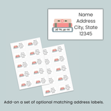 Books - Personalized Fill - in Letter Template - The Note House