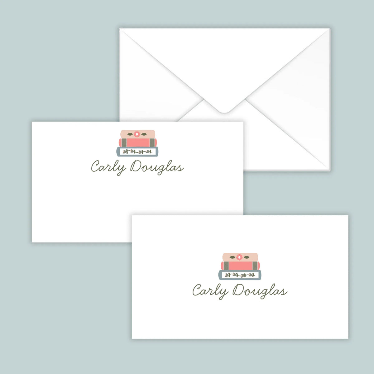 Books - Personalized Gift Enclosure - The Note House