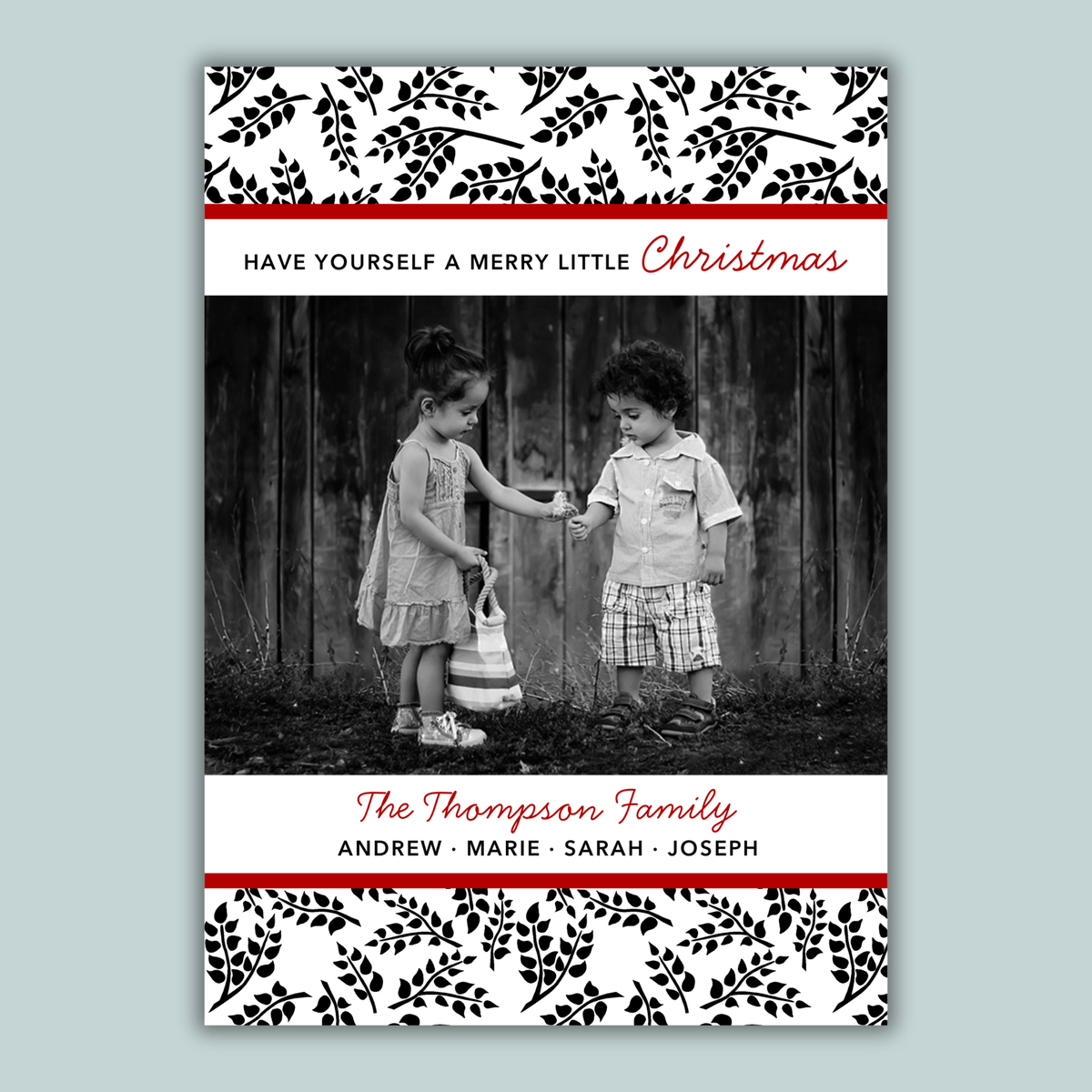 Branches - Personalized Photo Card - The Note House