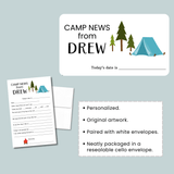Camp Notes - Personalized Fill - in Camp Letter Template - The Note House