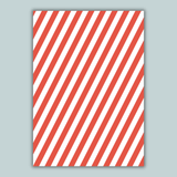 Christmas Stripes - Personalized Photo Card - The Note House