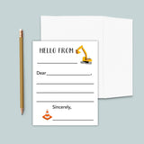 Construction - Lined Note Cards - The Note House