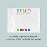 The image is a greeting card with a message that says 