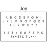 Joy - Self-Inking Stamper - The Note House