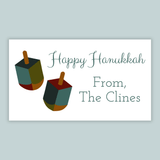 Dreidel - Personalized Gift Enclosure - The Note House