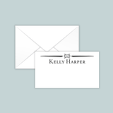 Elegant Flourish - Personalized Gift Enclosure - The Note House