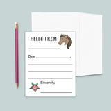 Horse - Lined Note Cards - The Note House