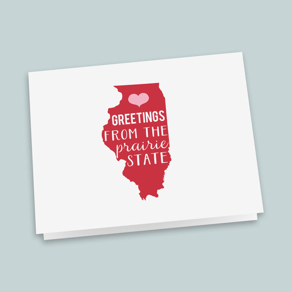 State Pride Hometown Nickname Folded Note Cards - Pack of 6