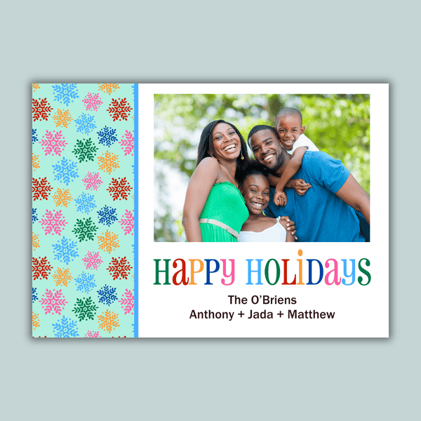 Festive Friends - Personalized Photo Card - The Note House