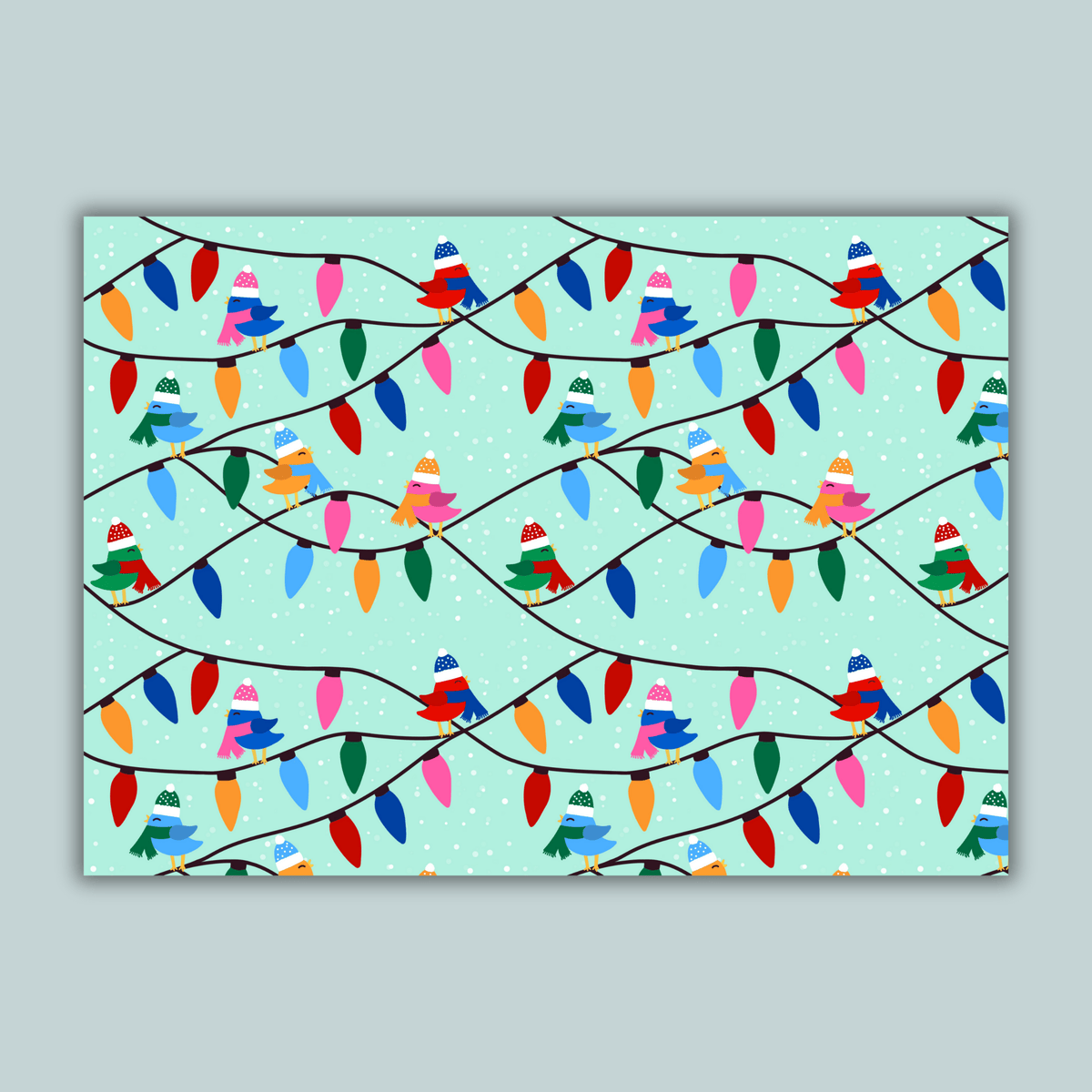 Festive Friends - Personalized Photo Card - The Note House