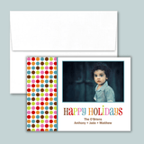 Fun Dots - Personalized Photo Card - The Note House
