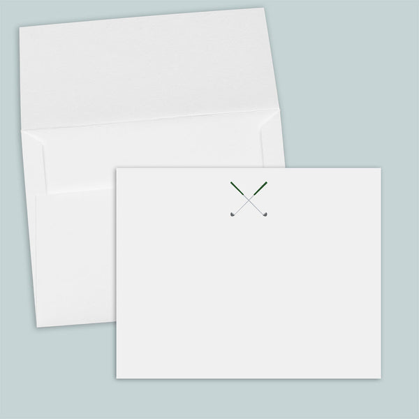 Golf (Green) - Note Cards - The Note House