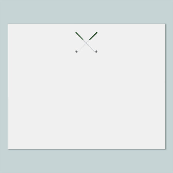 Golf (Green) - Note Cards - The Note House