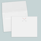 Golf (Pink) - Note Cards - The Note House